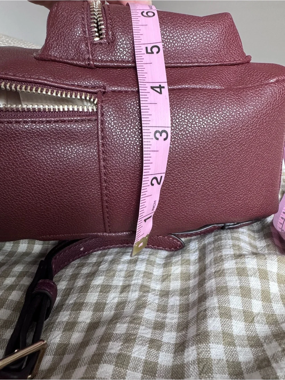 Nine West Boysenberry mini backpack
